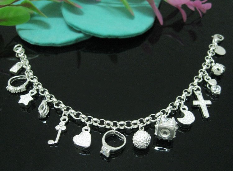 Women S Sterling Silver Charm Pendants Sterling Silver