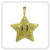 Mario Star Diamond Pendant
