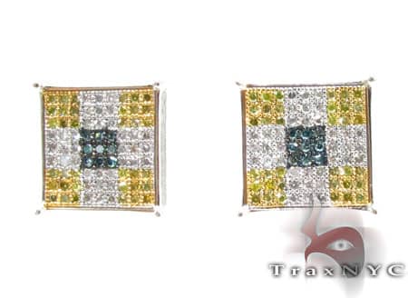 Checkered Earrings