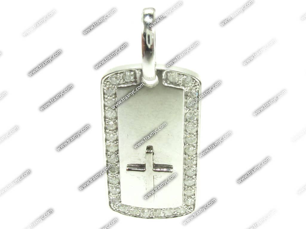 White+gold+dog+tags+for+men