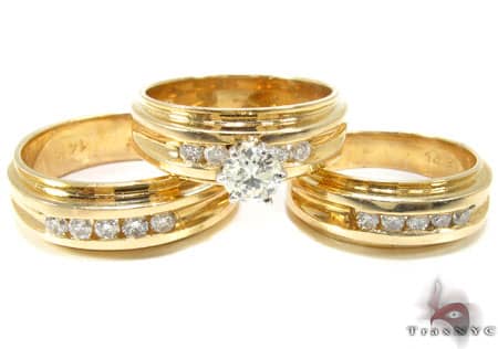 One of our finest Diamond Wedding Sets is the Bangalore Ring Set