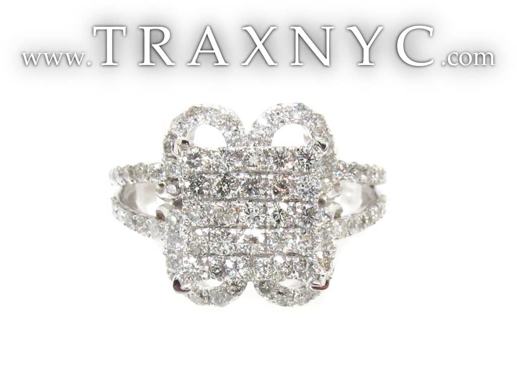 Wall of Diamonds Ring