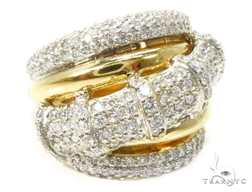 Loyal.e Paris 18kt Yellow Gold Diamond Pinky Ring In 金色