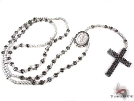 Diamond cheap rosary beads