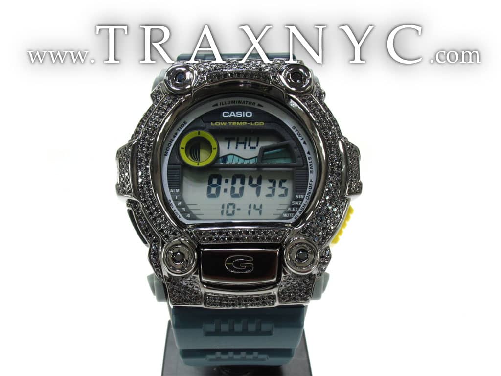 amp;CZ Casio G-Shock Watch Mens G-Shock Watches Silver - TraxNYC.com