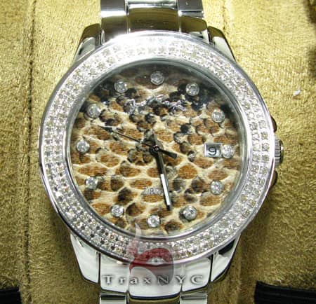 Ladies Joe Rodeo Zibra Joe Rodeo & Jojo White Stainless Steel 1.2