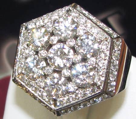 diamond pinky rings