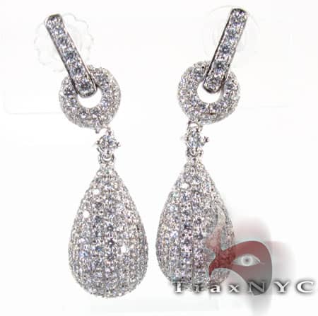 pearl and diamond chandelier earrings. Diamond Chandelier Earrings