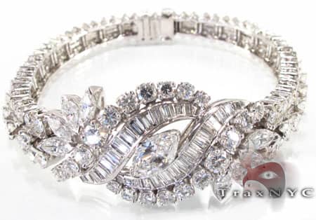 Flawless Princess Bracelet  Diamond Bracelets Other 38.00ct Round