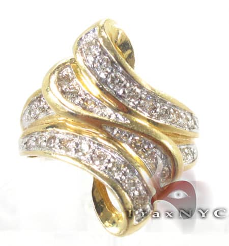 Yellow Gold Elemental Ring Assorted Ladies Diamond Rings Yellow G