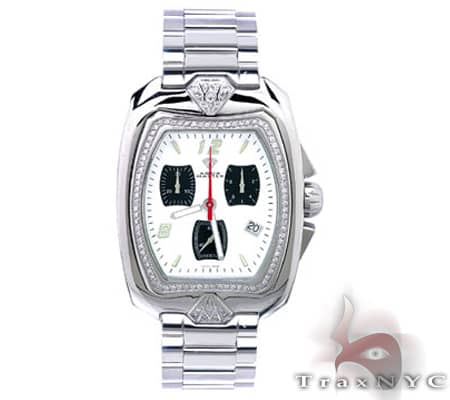 Aqua Master Sterling-diamond Watch 26-3w N-03s Aqua Master White