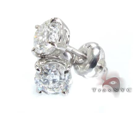 diamond studs for men. Custom Jewelry - Classic Studs