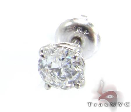 Single diamond hot sale earrings price