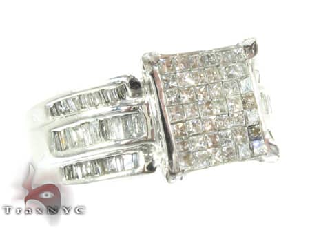 Ladies Aden Ring Assorted Ladies Diamond Rings White Gold 14k 1.6