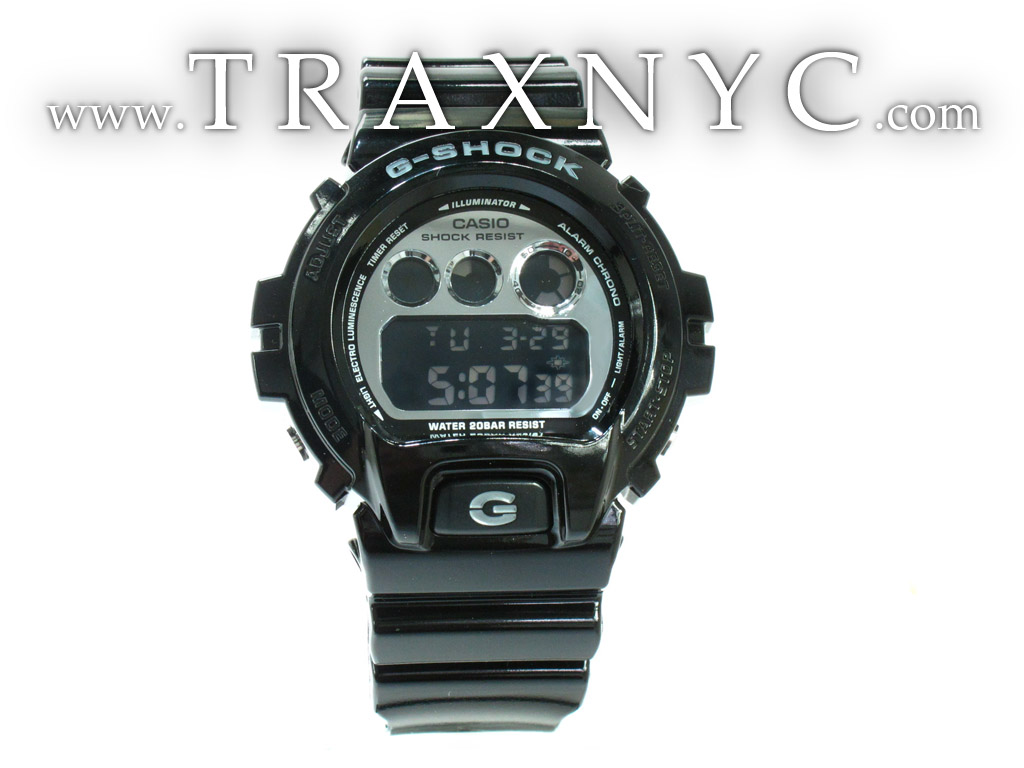 Shock Mirror Metallic'Digital Watch DW6900NB-1 Mens G-Shock Watches