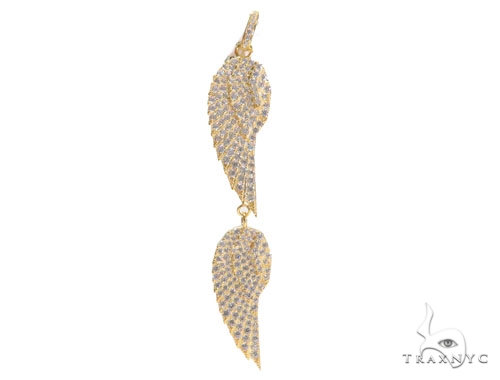 Feather Silver Pendant 43364 Metal Feather Silver Pendant 43364 Metal