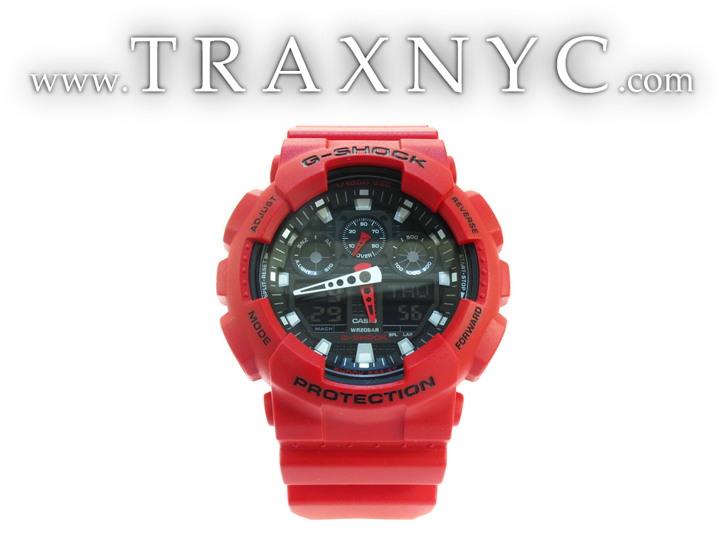 g shock watches for men red