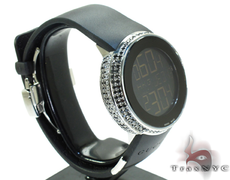 Replica Gucci Digital Watch With Diamonds