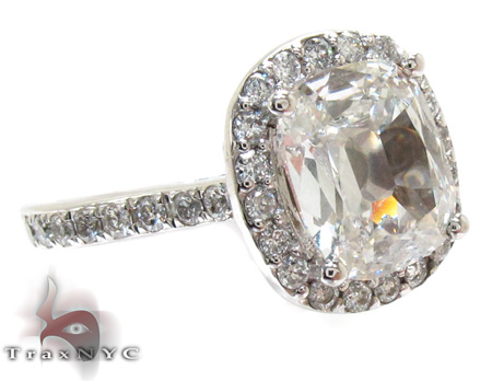 Ladies Cushion Cut Diamond Ring 21983 Diamond Wedding Rings