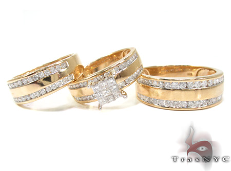    Wedding Ring Sets on Diamond Ring Set 20373 20374 His And Hers Engagement Ring Sets 11 Jpg