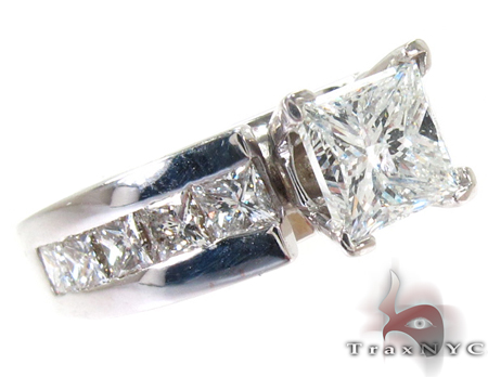 Princess Cut Diamond Wedding Ring 27302 Diamond Wedding Rings