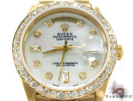 pure diamond rolex