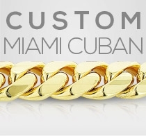 Custom Yellow Gold Miami Cuban Bracelet