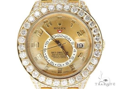 Rolex Sky-Dweller Yellow Gold Watch 