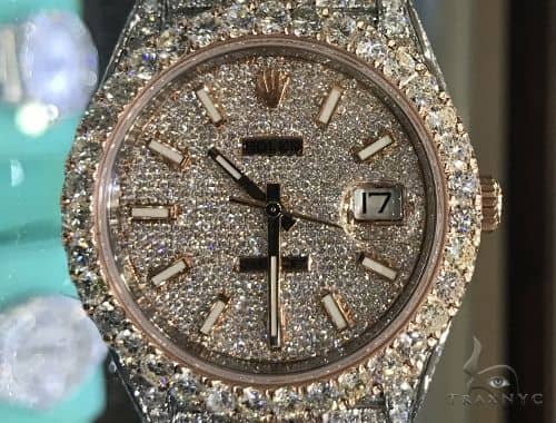how much is a rolex watch with diamonds