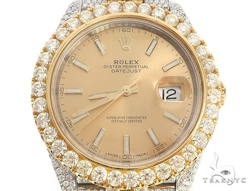fully iced out rolex