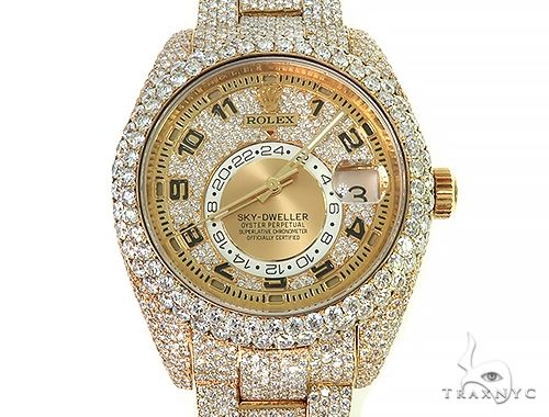 fully iced out rolex