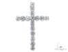Iced Bezel Cross Crucifix 4882 