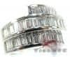 Custom Jewelry, Ladies Diamond Ring White Other Baguette Cut F Color VS1 2.80ct