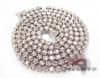 Custom Jewelry, Men's Diamond Chain White Gold 14K Round Cut H Color SI1 16.30ct