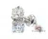 Custom Jewelry, Men's Diamond Stud Earring White Gold 14K Round Cut E Color VS2 1.00ct