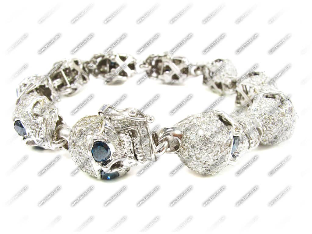 Custom diamond bracelet Clearance