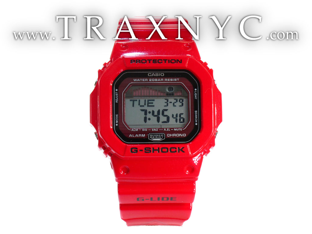 g shock g lide red