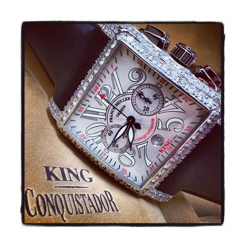 Franck Muller King Cortez Chronograph Diamond Watch Franck Muller フランクミュラー