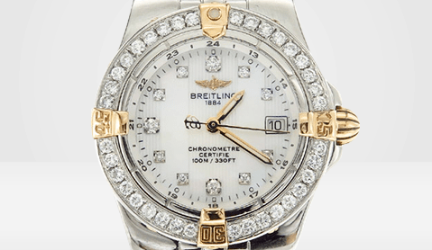 Breitling Diamond Watch 2024 www.alhudapk