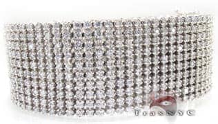 10 Row Toni Bracelet Mens Diamond Bracelets