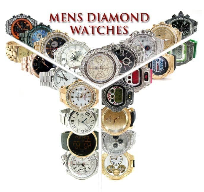 Mens Diamond Watches